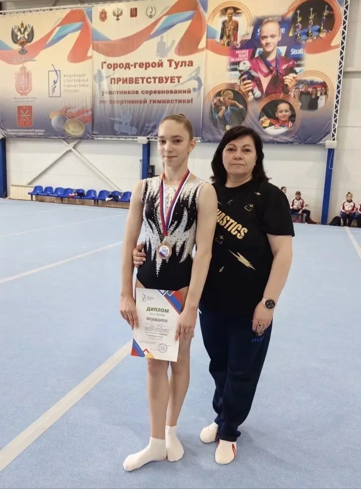Варвара Алексова представит Подольск на Первенстве России по спортивной гимнастике!   🤸‍♀️В Туле соб