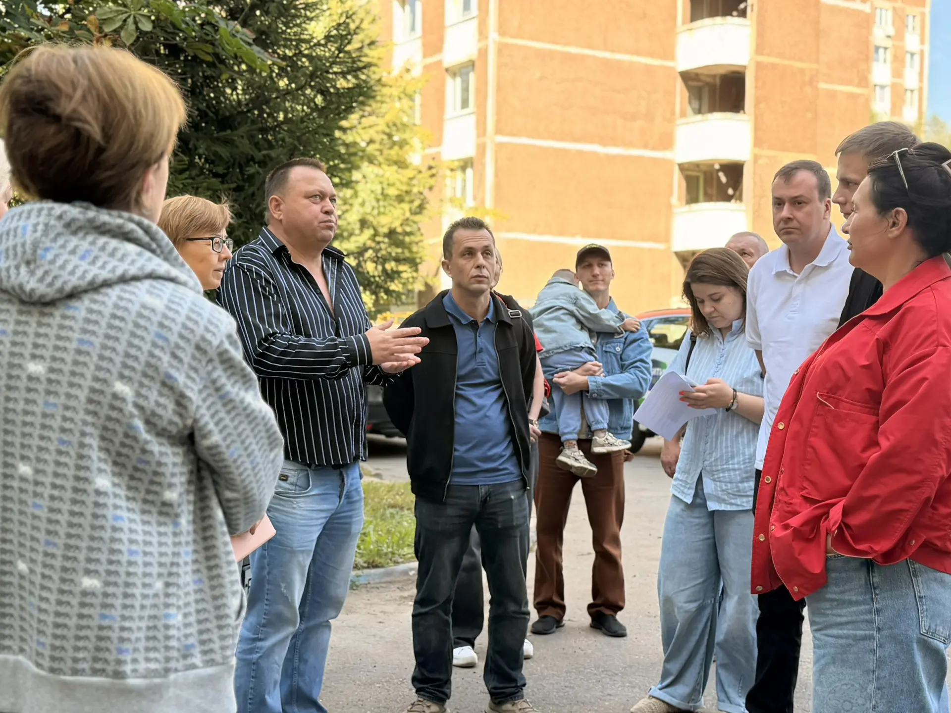 🤝Повторно встретилась с жителями дома на Окружной, 1