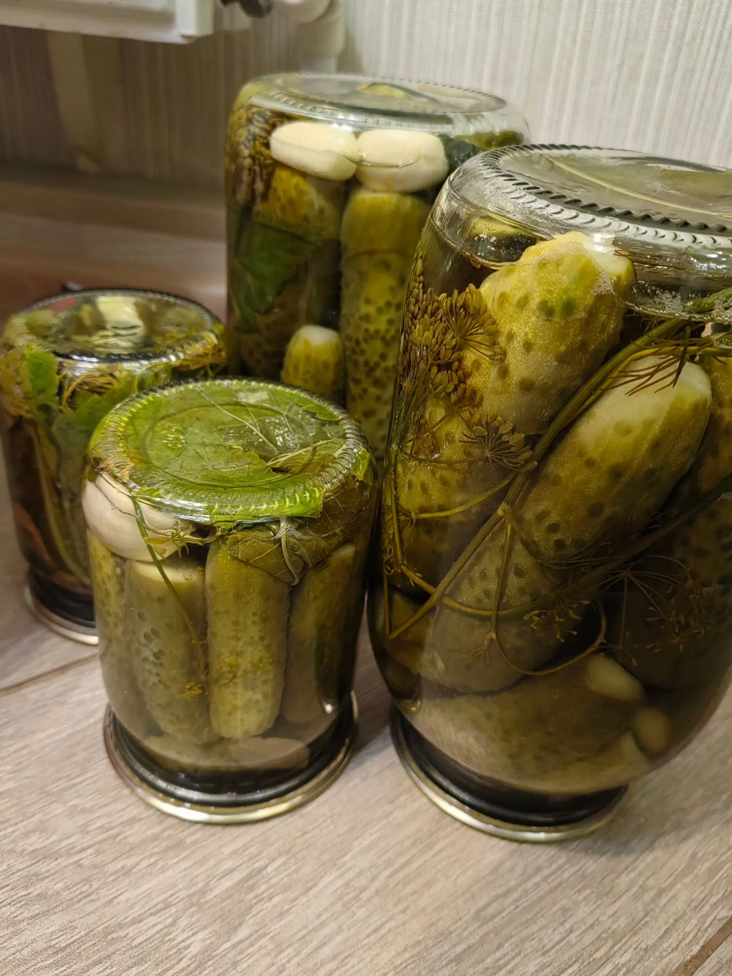 Огурчики готовы 🥒
