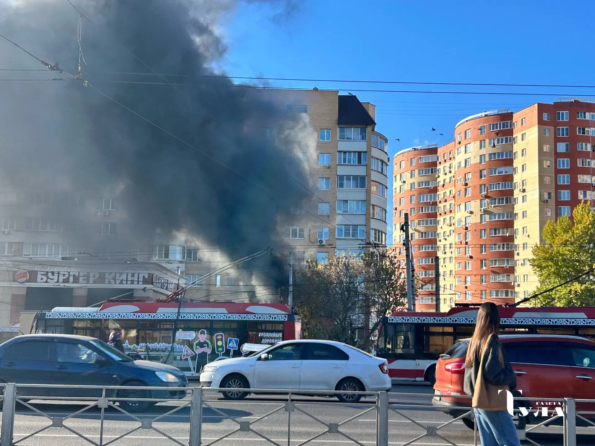 ⚡️⚡️⚡️ Очевидцы сообщают о сильном задымлении на станции Южная​