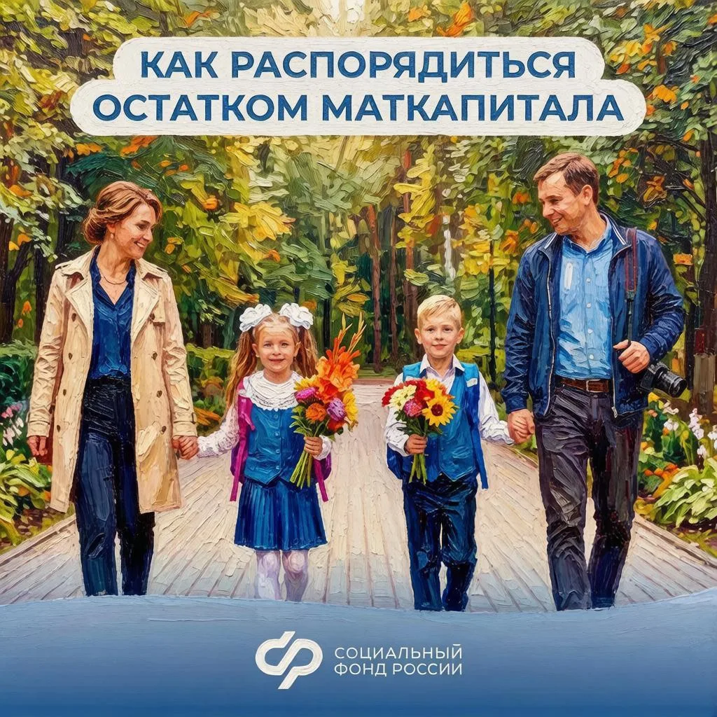 Остаток маткапитала — на самое нужное к школе
