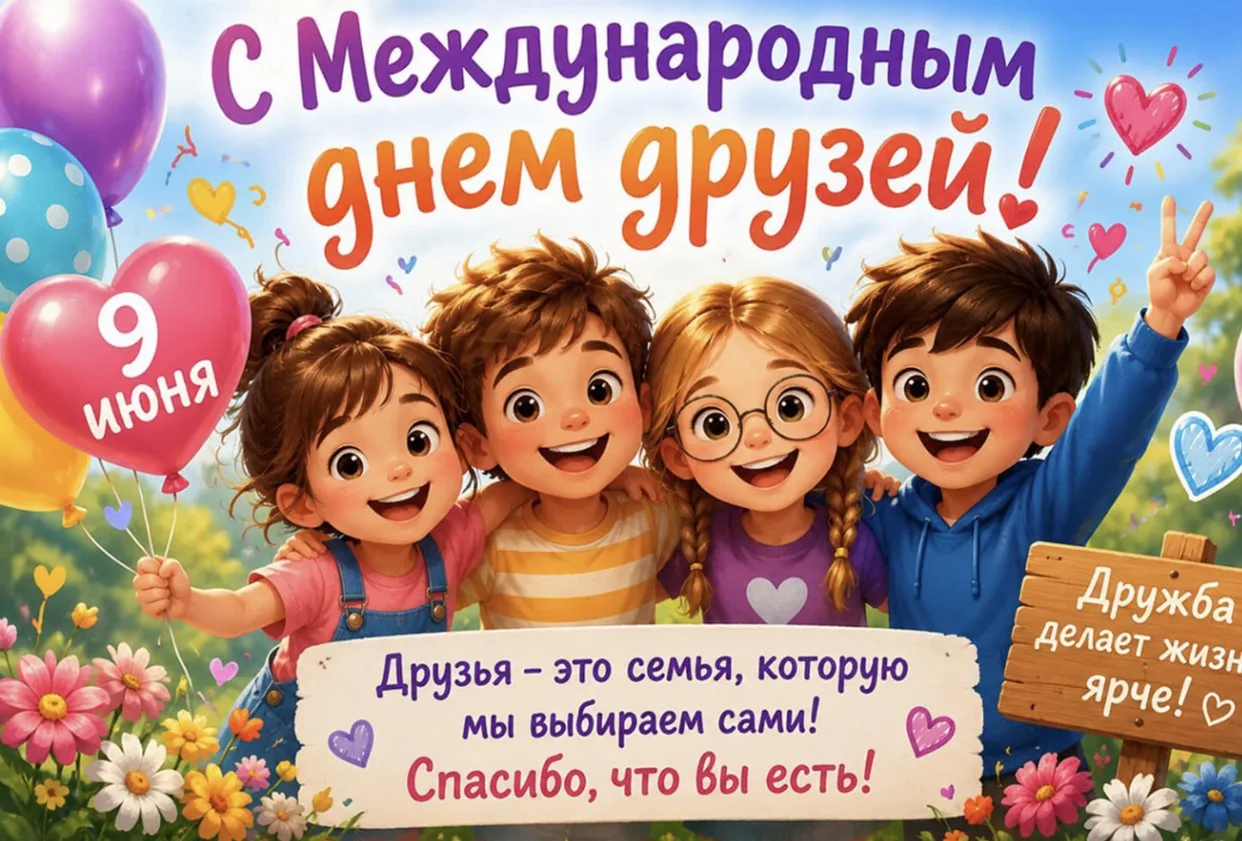 🎉 Сегодня — День дружбы! 🎉
Наши ребята знают толк в настоящей дружбе! 🤗 Они обожают играть вместе