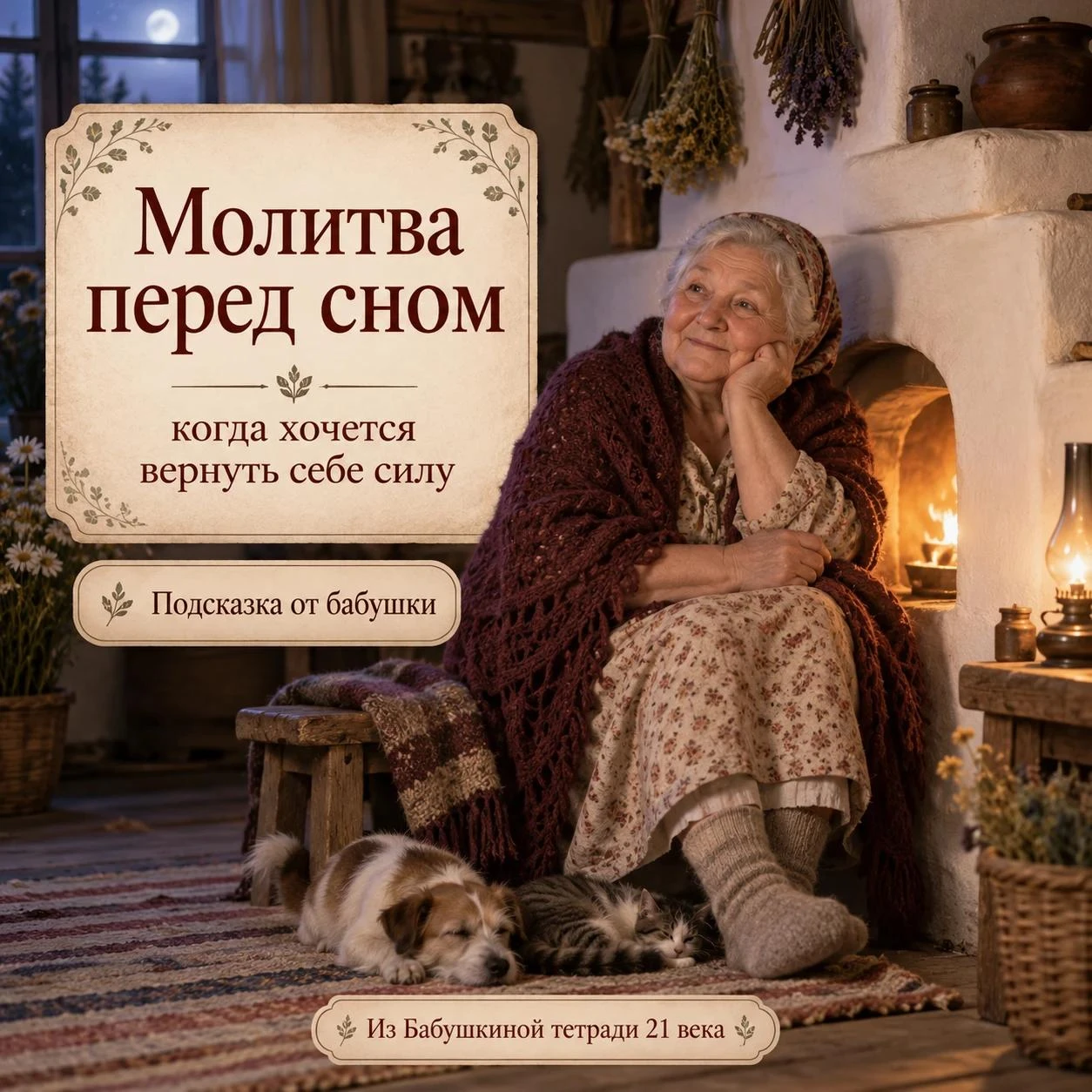 🌙 БАБУШКИНА МОЛИТВА ПЕРЕД СНОМ