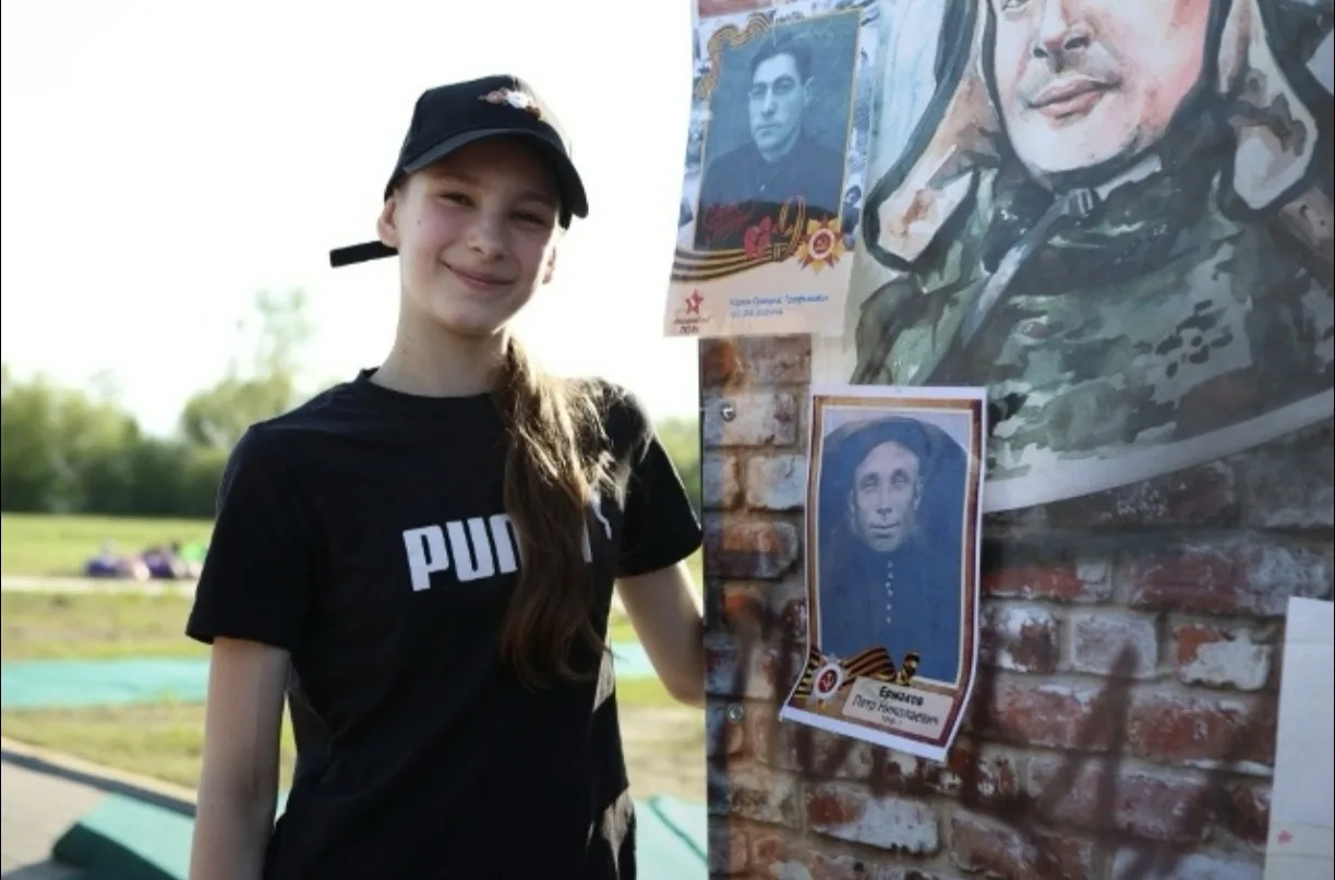 🏃‍♀️ Наша гордость: Дарья Сергач на «Партизанском забеге»! Ученица 7 «В» класса Дарья Сергач приняла