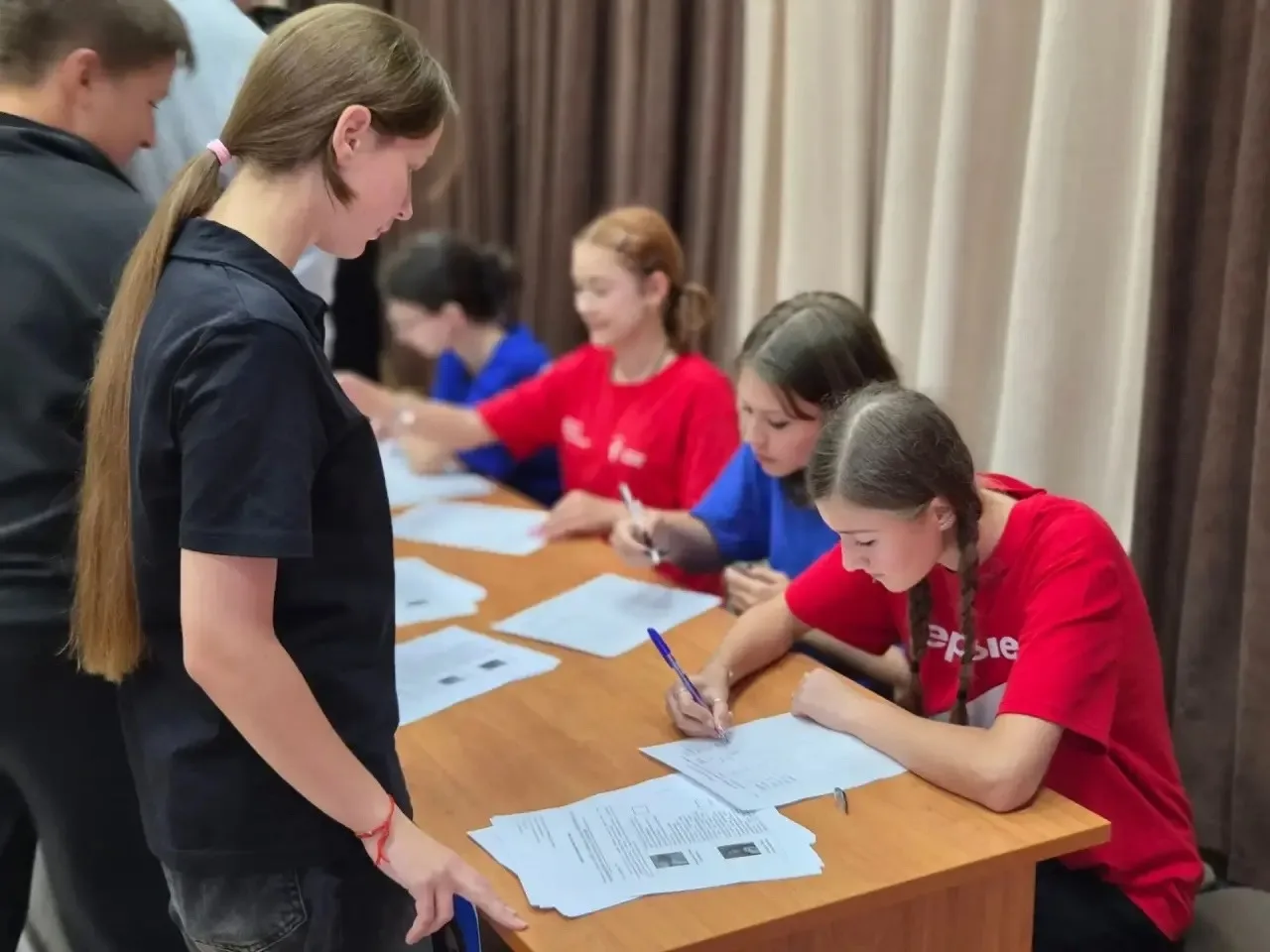 ‼ВЫБОРЫ ПРЕДСЕДАТЕЛЯ ДВИЖЕНИЯ ПЕРВЫХ В БУДАНОВСКОЙ СРЕДНЕЙ ШКОЛЕ