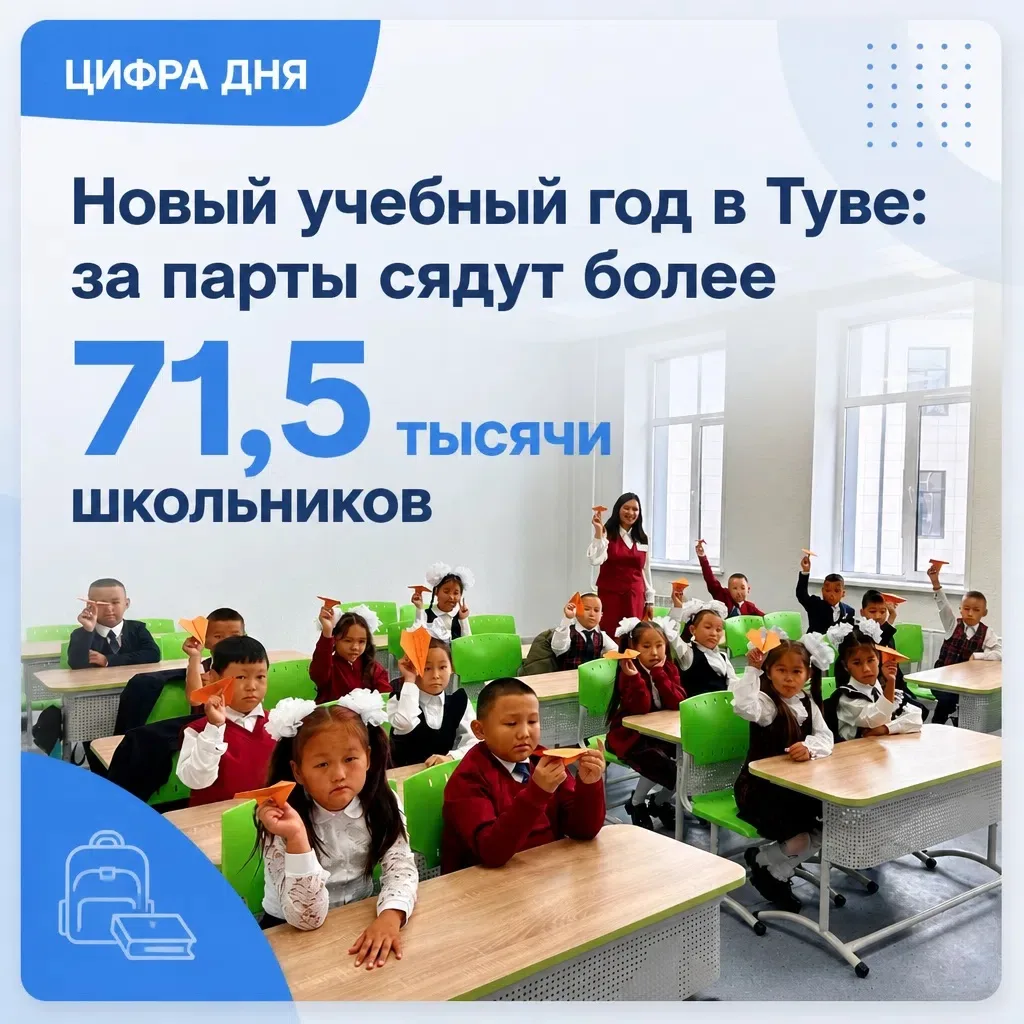 Система образования Тувы полностью готова к началу нового 2026/2027 учебного года. В эт...