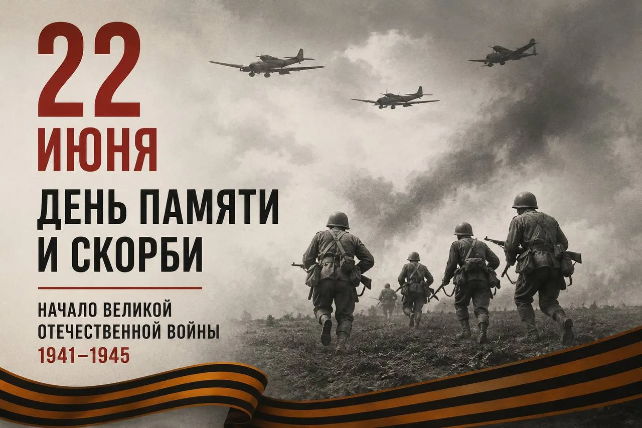 22 июня — День памяти и скорби

В этот день в 1941 году началась Великая Отечественная война — одна 