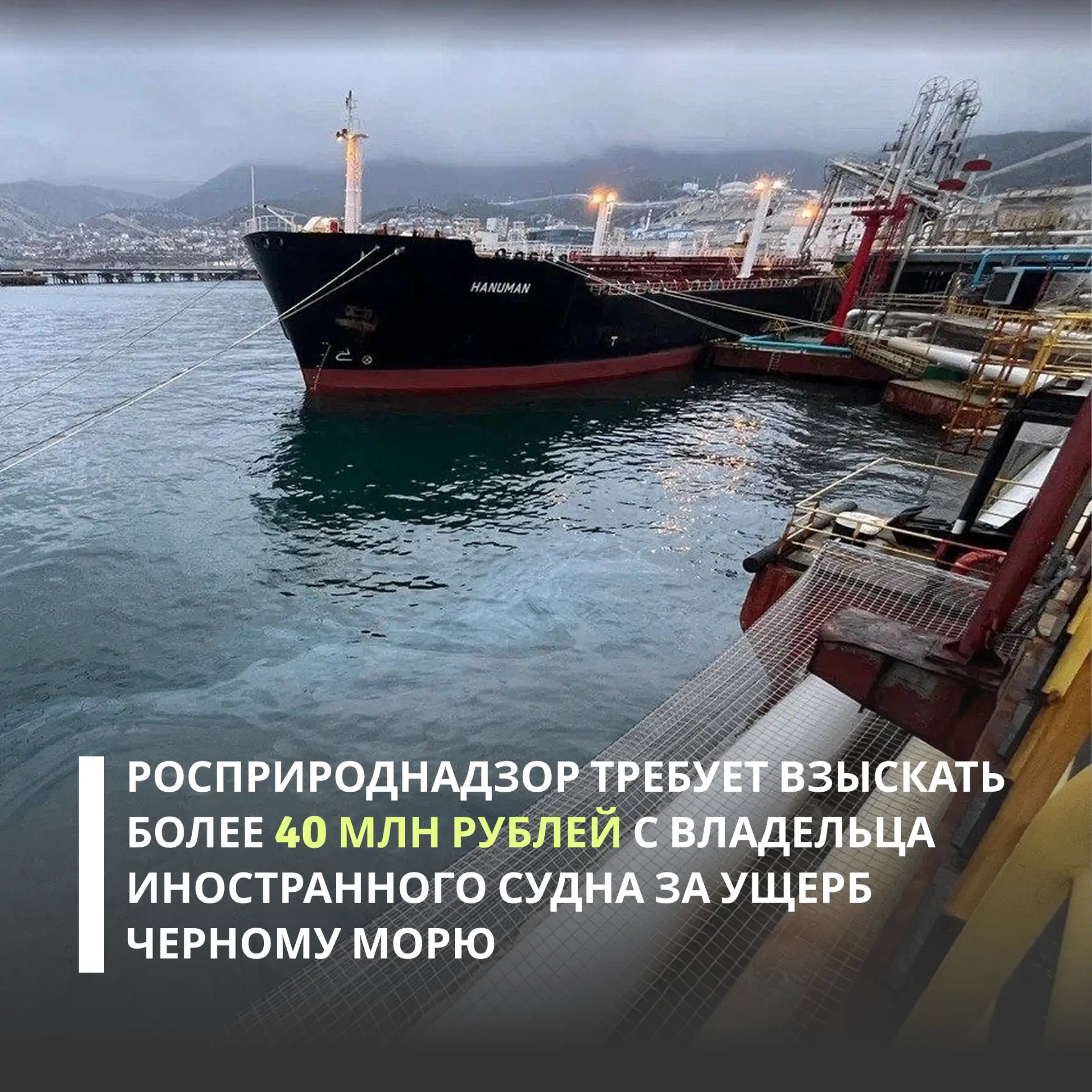 Черноморо-Азовское морское управление Росприроднадзора обратилось в Арбитражный суд Краснодарского к