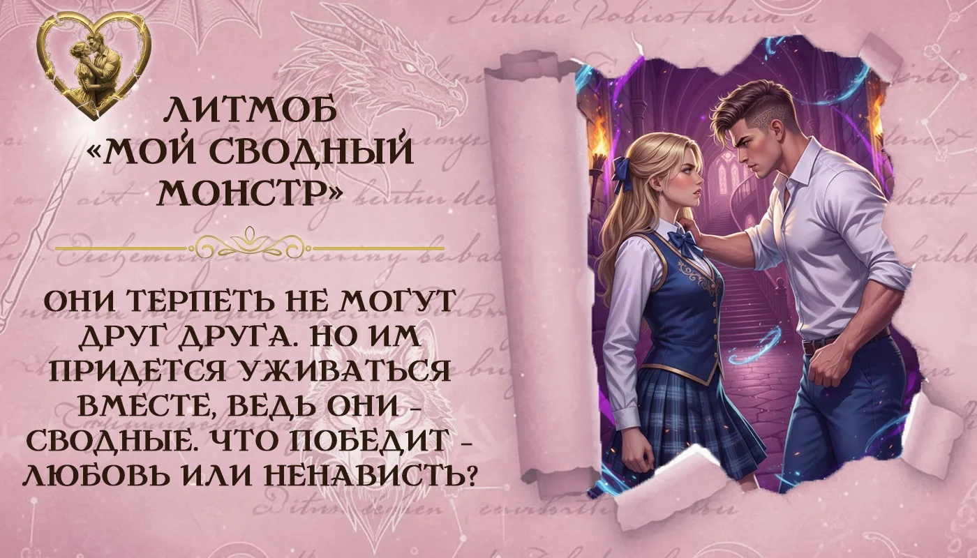 😈 Мой сводный монстр!

Они терпеть не могу друг друга. Но им придется уживаться вместе, ведь они – 