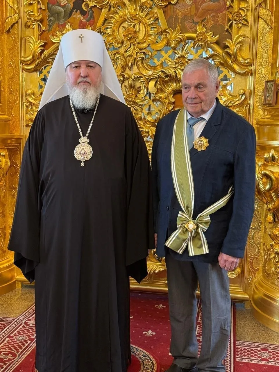 По указу Патриарха Московского и всея Руси Кирилла академик РАН Игорь Иванович Затевахи...