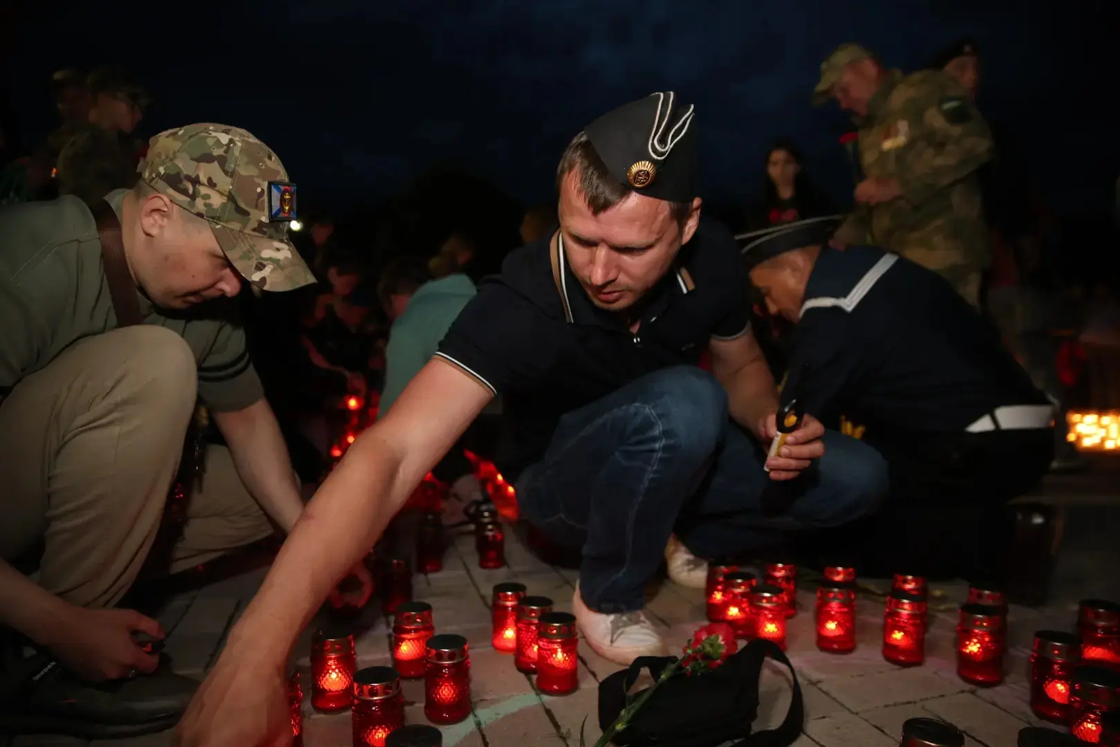 Стало традицией проведение акции "Свеча памяти", посвящённой началу Великой Отечественной войны. В э