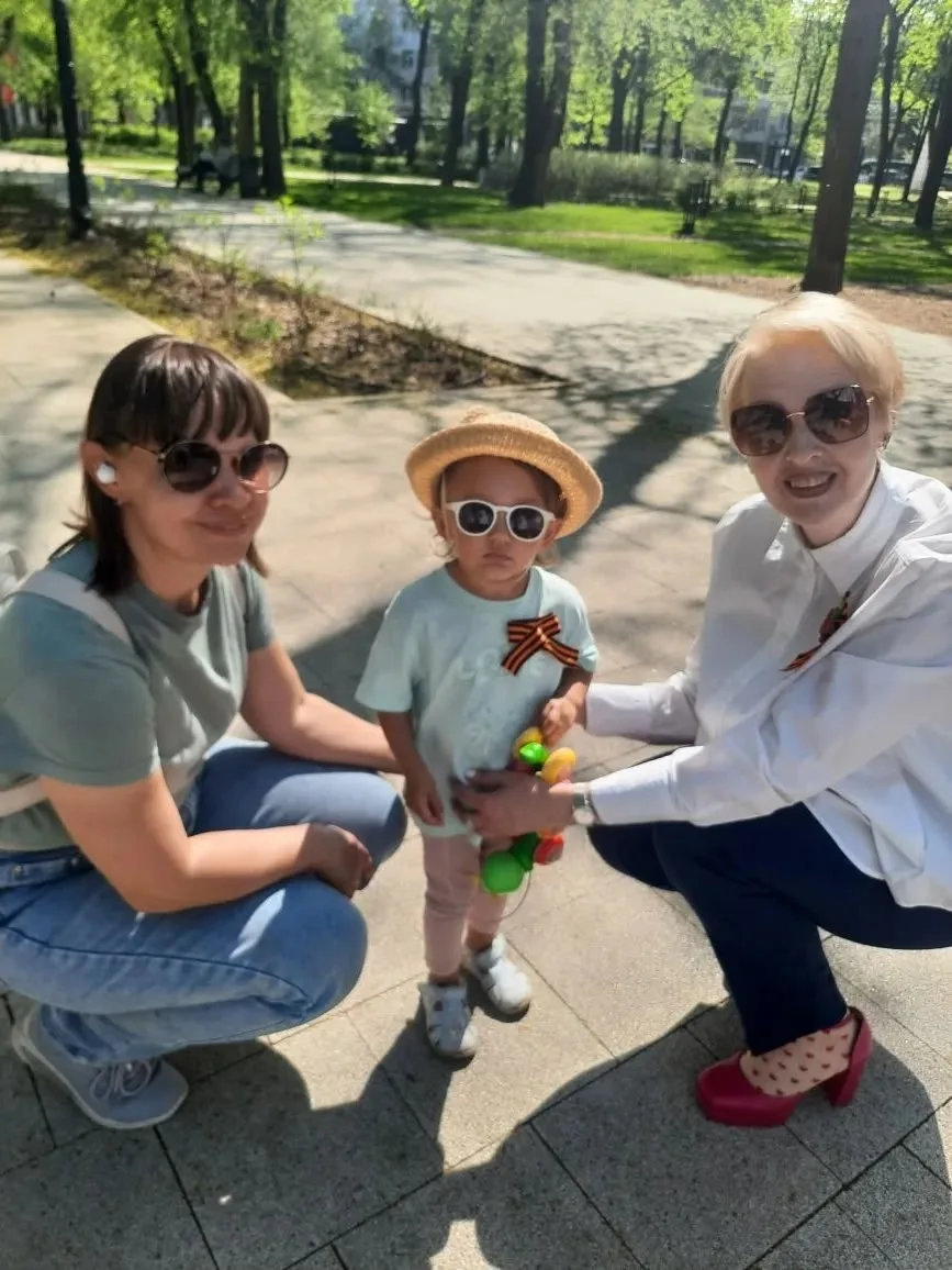 07.05.2026 студенты группы ВООП-243 приняли участие в ежегодном патриотическом мероприятии "Георгиев