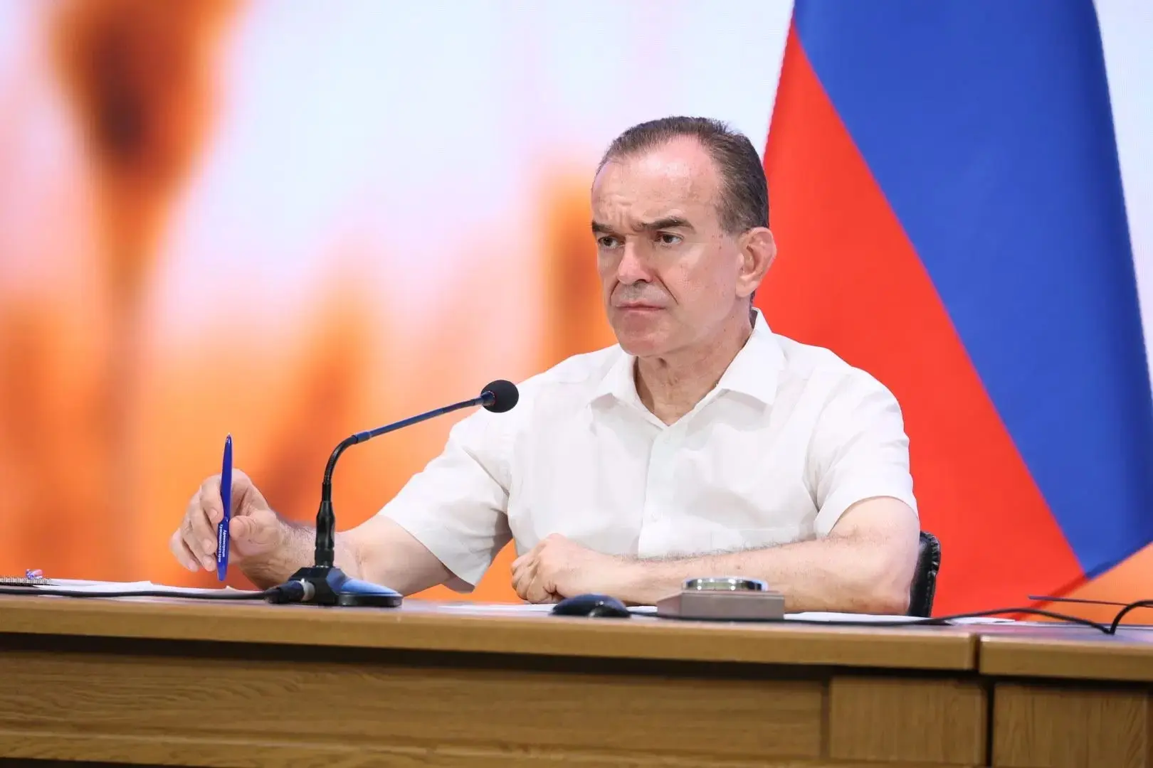 Вениамин Кондратьев: Аграриям предстоит убрать более 2 миллионов гектаров зерновых коло...