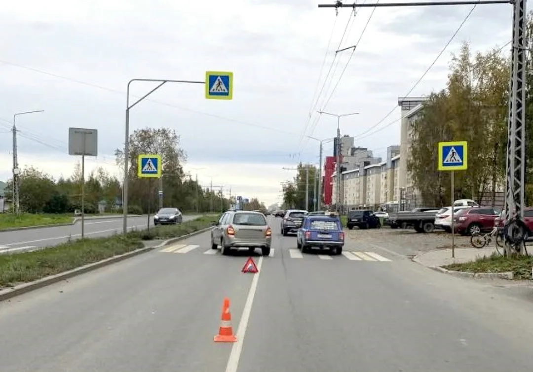 Юного пешехода сбили в Петрозаводске