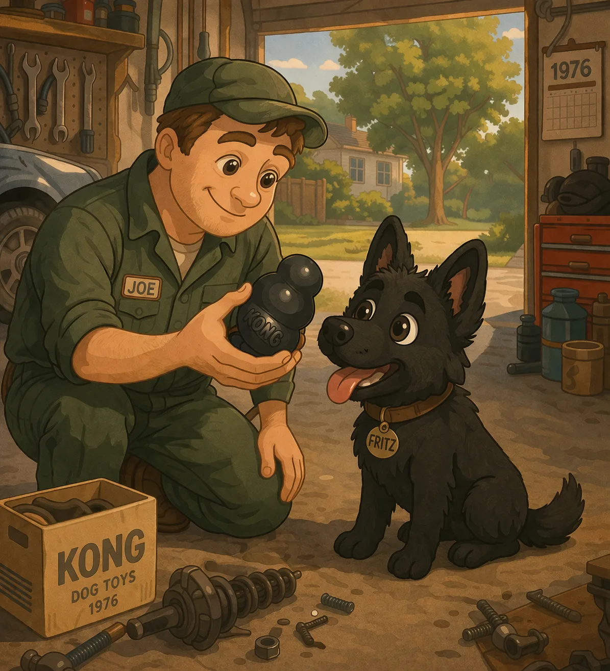 Как появилась игрушка "КОНГ"  Интересно, что иногда очень популярные и полезные вещи появляются случ