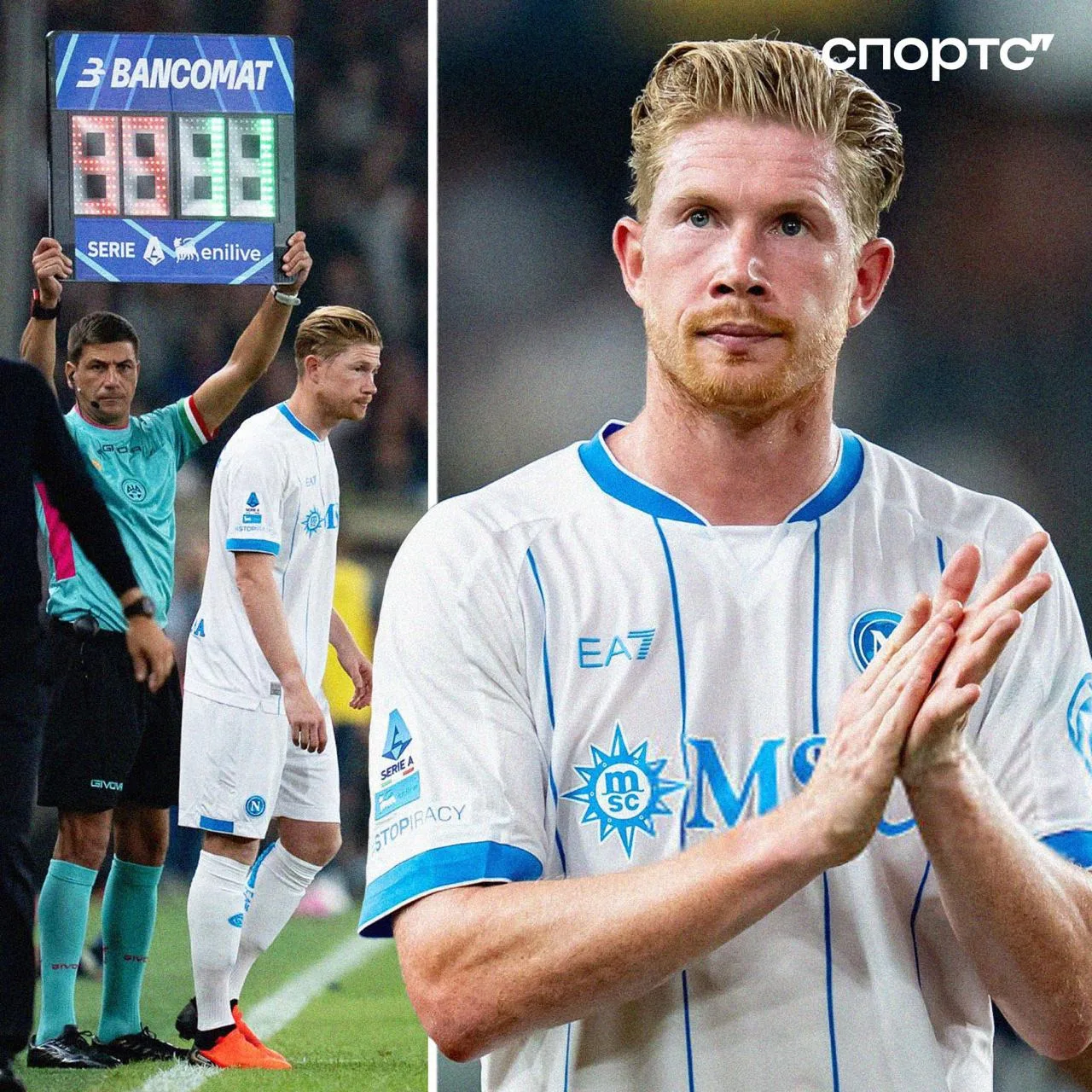 😎🇧🇪 Де Брюйне перевернул матч «Наполи» с «Дженоа» – сперва Кевин забил сам, а затем ...