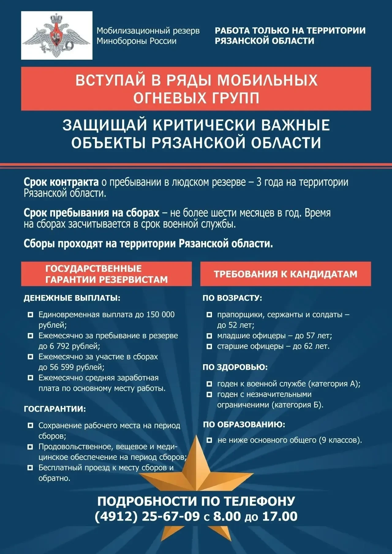 Вступайте в ряды мобильных огневых групп!