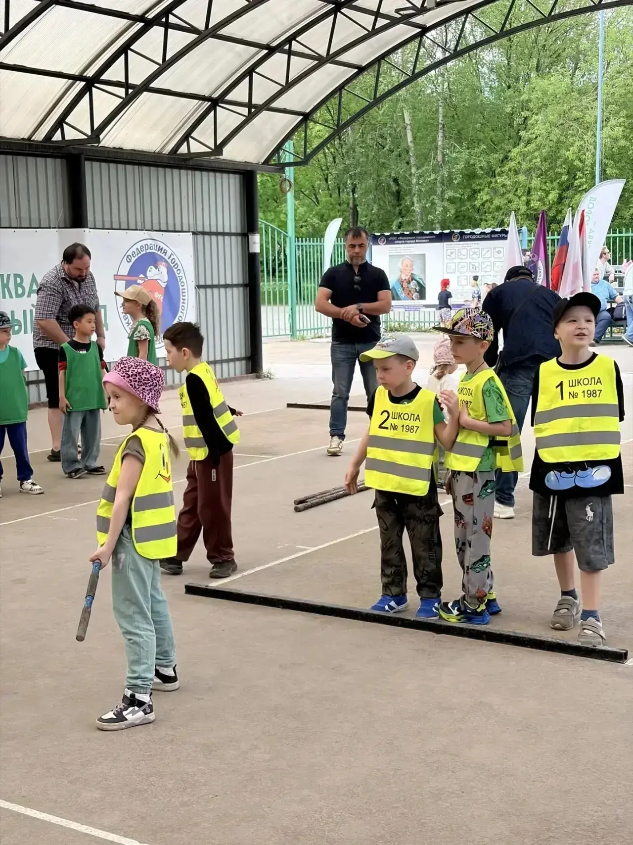 🏆 Городки для всех: наша школа взяла 4 первых места!  16 и 17 мая команда нашей школы приняла участи