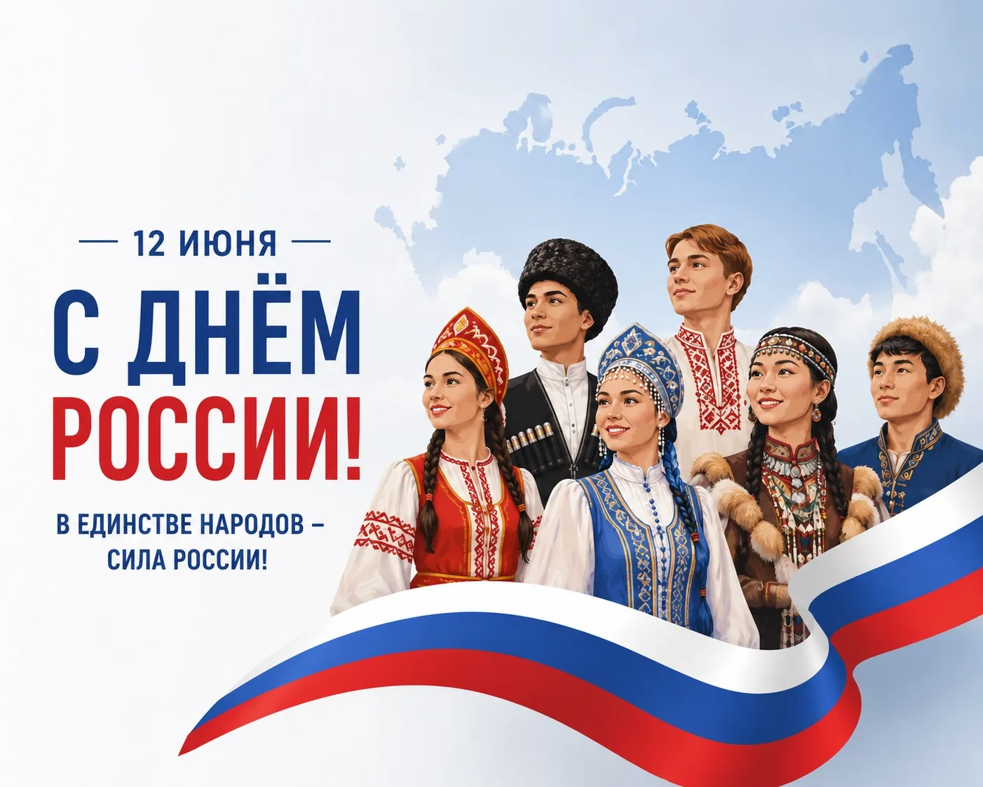 🎉 С Днём России! 🇷🇺

Сегодня мы отмечаем праздник, который объединяет всех, кто любит свою страну