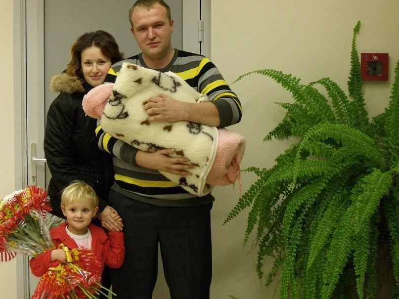 А это мы спустя 1,5 мес после рождения  выписались из клиники.. прошли мы многое , но в...