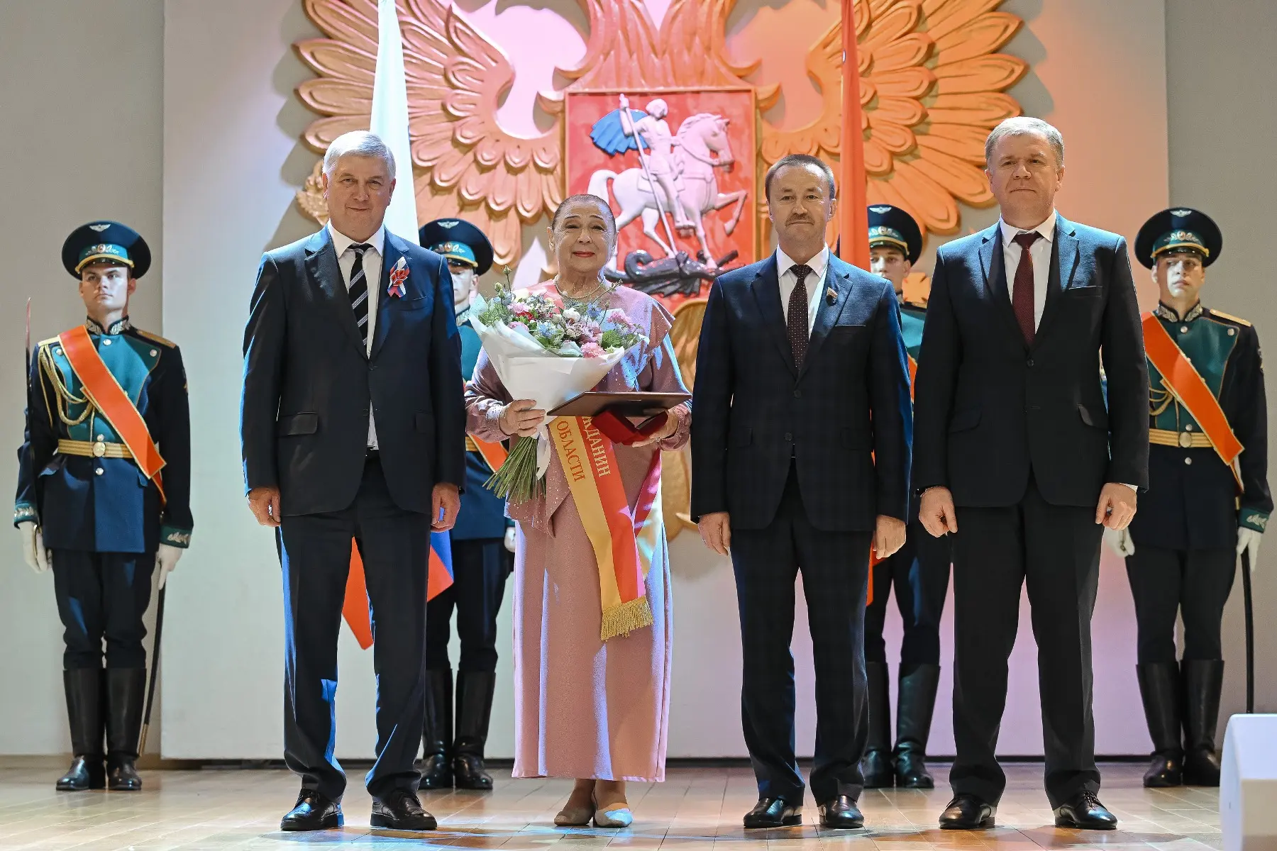 Анна Ковригина – заслуженная артистка РФ, руководитель ансамбля народной песни и танца ...