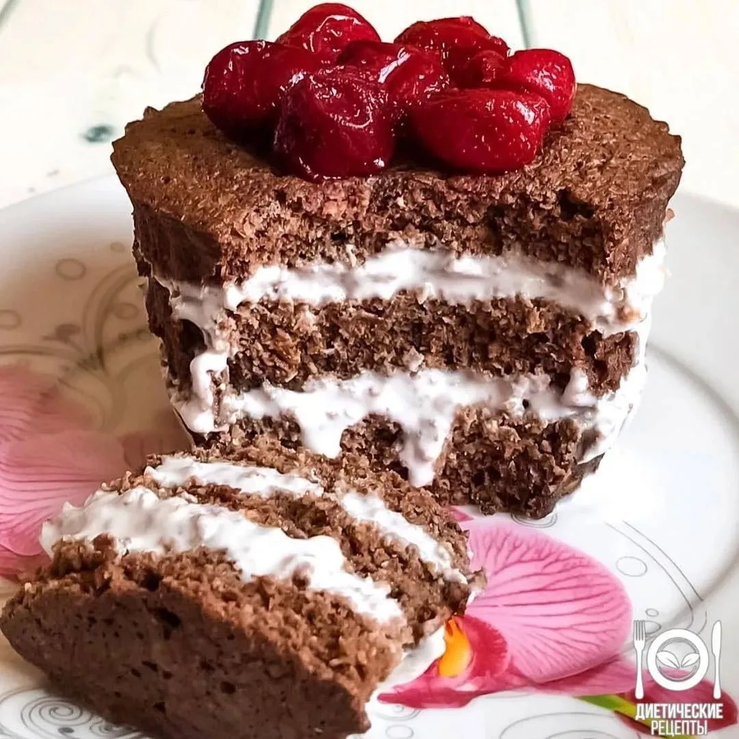 Магкейк в микроволновке за 3 минуты😋