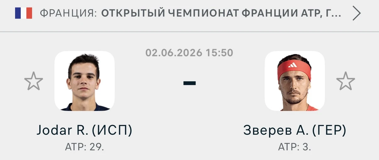 🇫🇷Теннис. Ролан Гарос