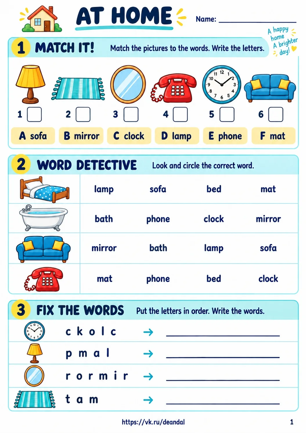 ⭐ДОП. МАТЕРИАЛ К KID'S BOX 2 NEW GENERATION UNIT 4 LESSON 1