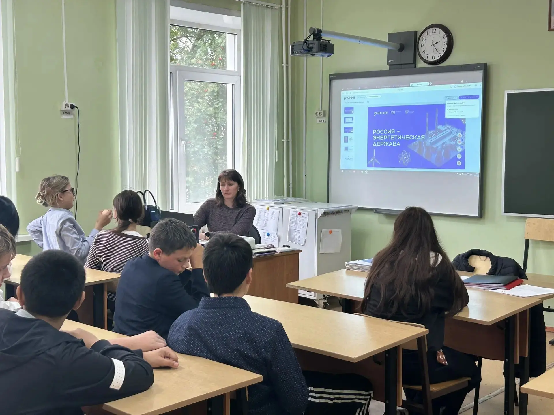 Энергия будущего: в нашей школе прошли занятия проекта «Россия — энергетическая держава»