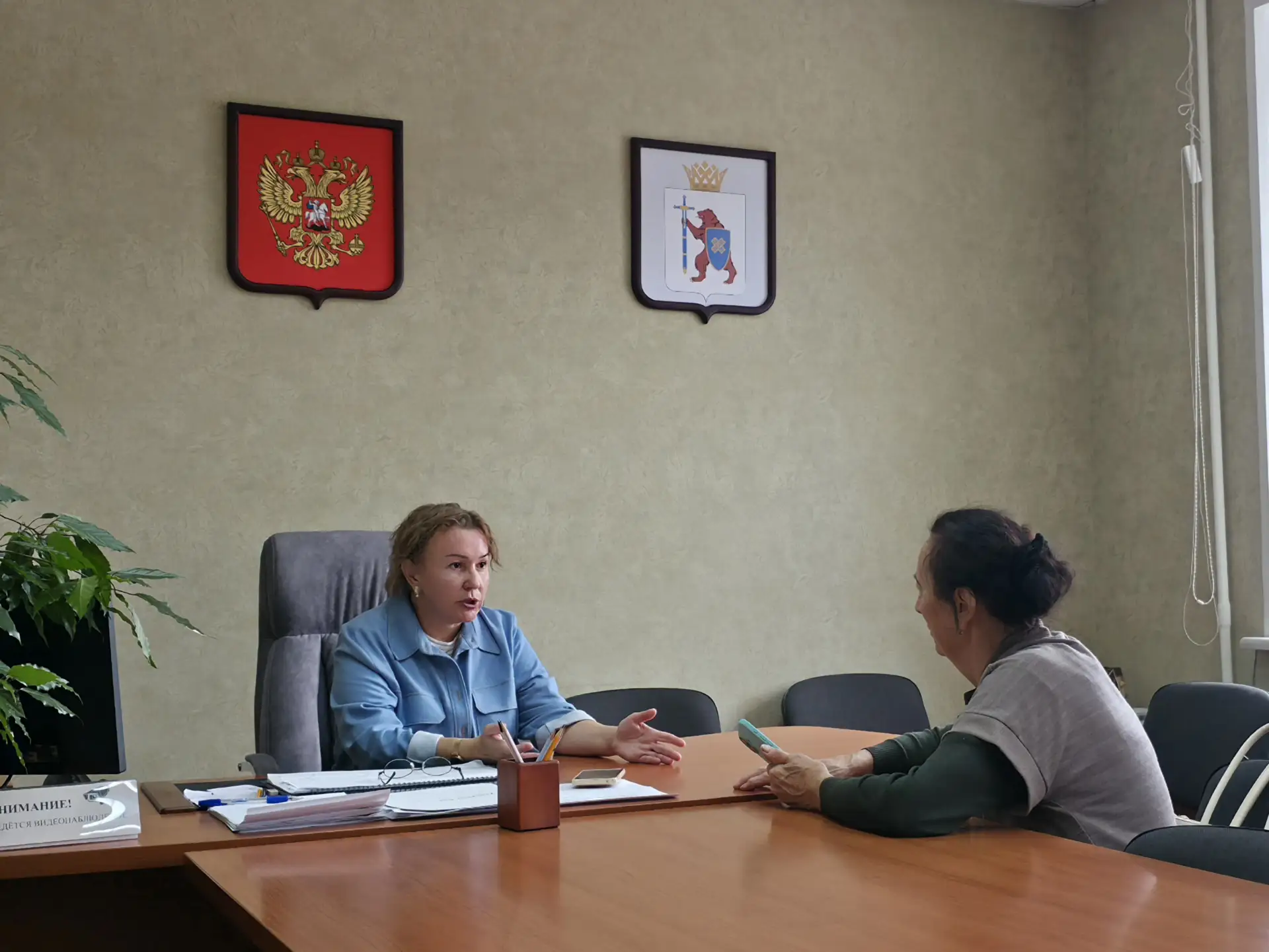 3 сентября руководитель Департамента Эльвира Гамерова провела личный приём граждан.