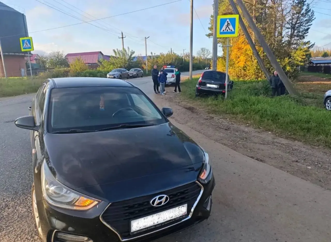 🚗 В Сигаево при повороте налево столкнулись два автомобиля