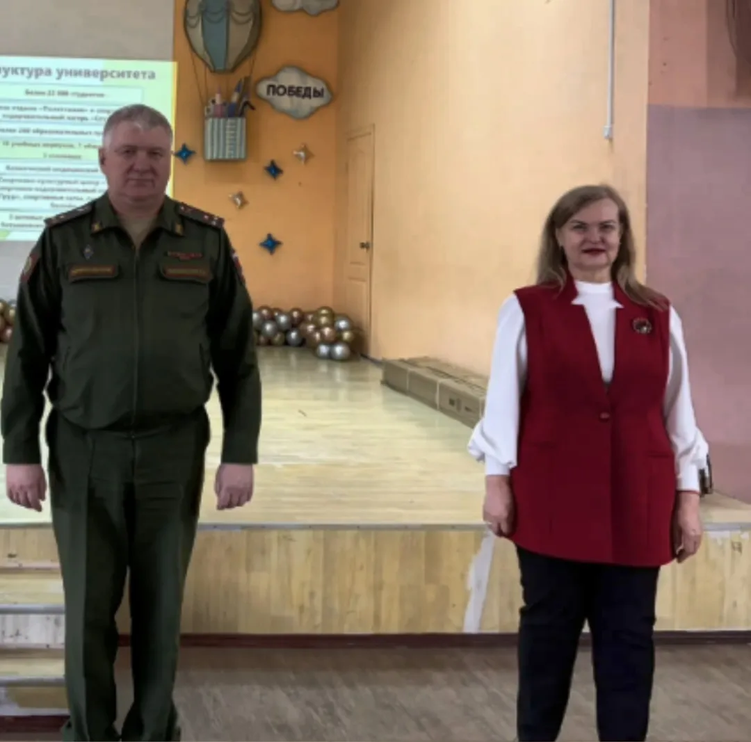 🔻«Военная карьера: с чего начать?» — профориентационная встреча с учащимися🎖️   9 апреля в МБОУСОШ №