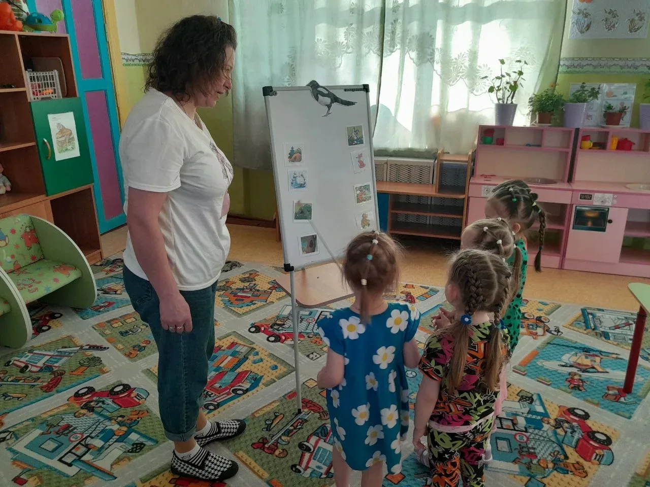 Сегодня наши малыши отправились в увлекательное путешествие в лес!