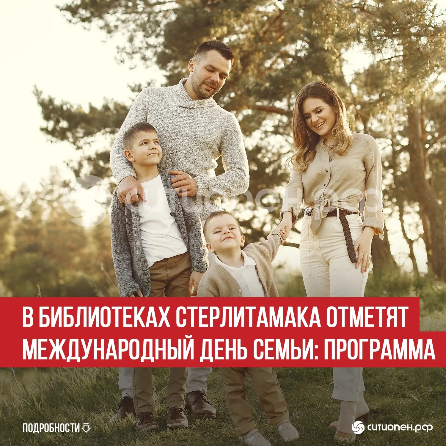 В библиотеках Стерлитамака отметят Международный день семьи: программа   Пятнадцатого мая будет отме