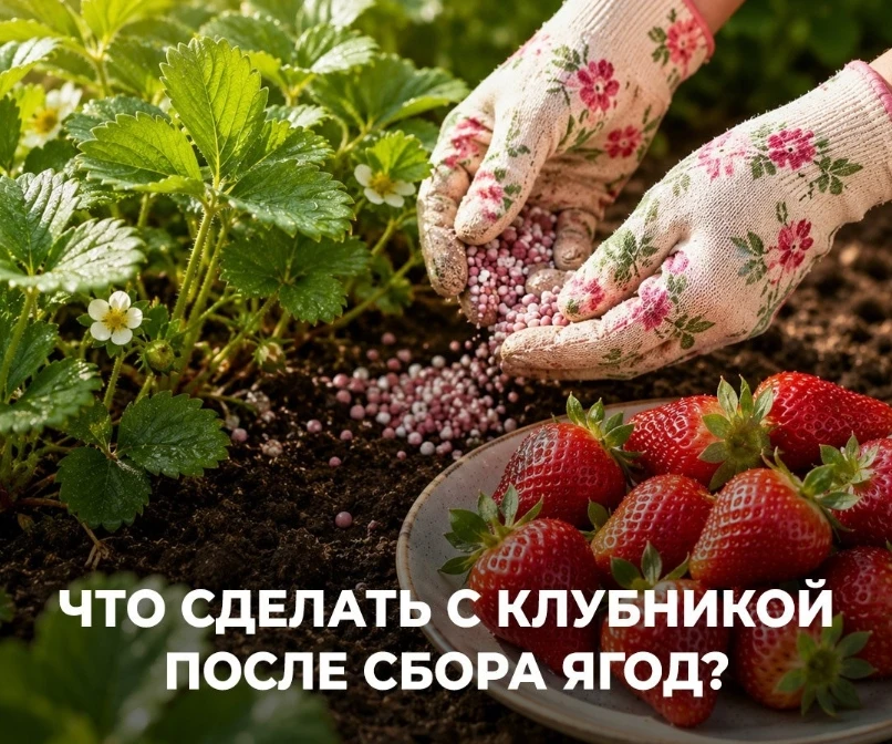 🍓 Последняя ягода собрана — самое время закладывать основу для обилия в будущем году. ...