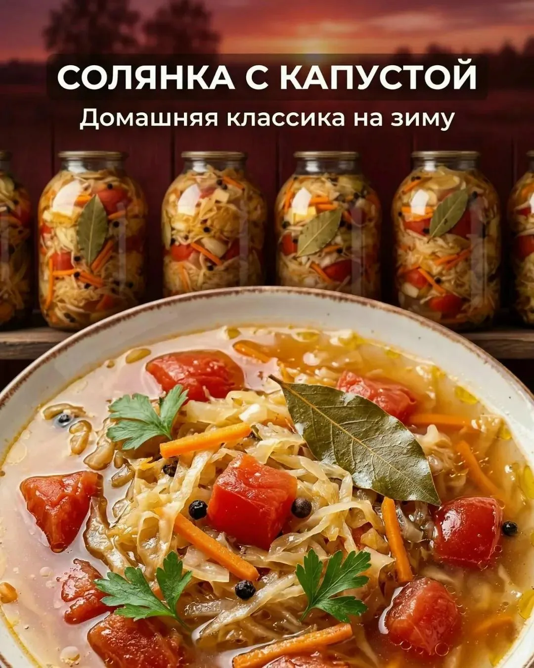 🥣 Солянка с капустой