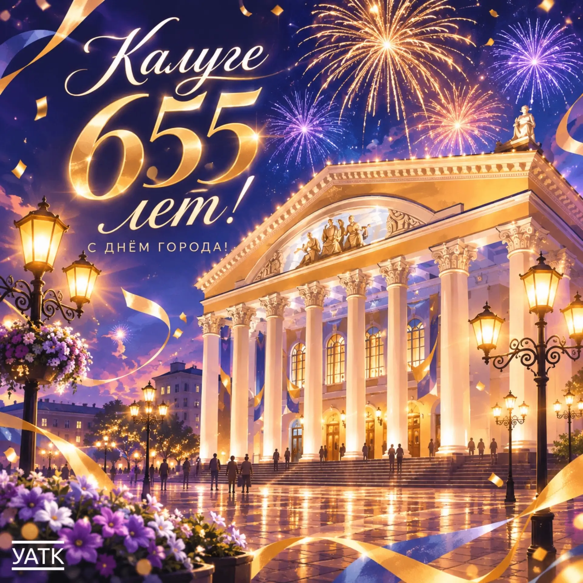 🏙️ С днём рождения, любимая Калуга!