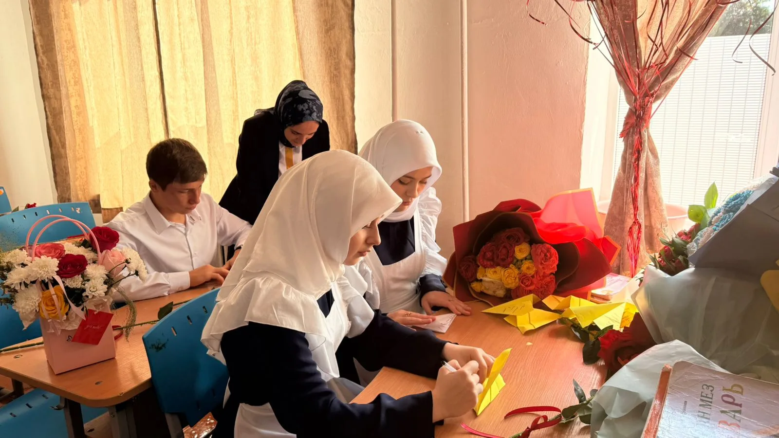 🎉 День знаний в Карамахинской СОШ, праздник традиций и будущего🎉