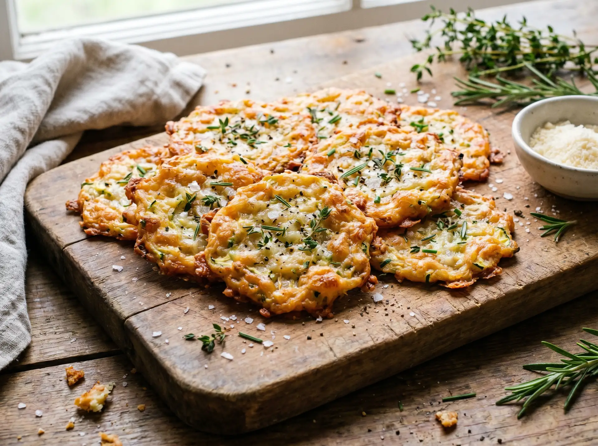 🥒🧀 Сырные хлебцы из кабачков 🥒🧀