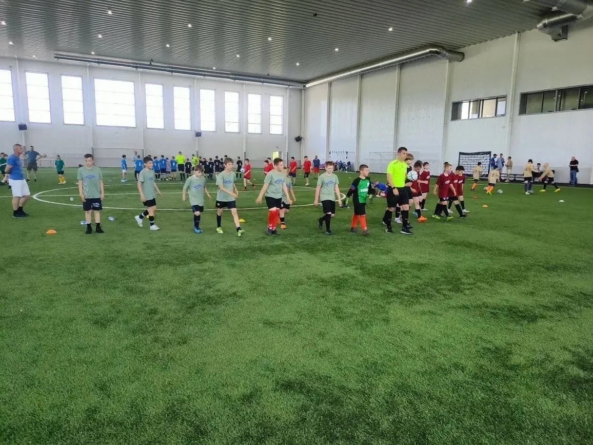🏟️В г. Тула прошел областной этап Всероссийского проекта «Кожаный мяч-Школьная футбольная лига». ⚽️