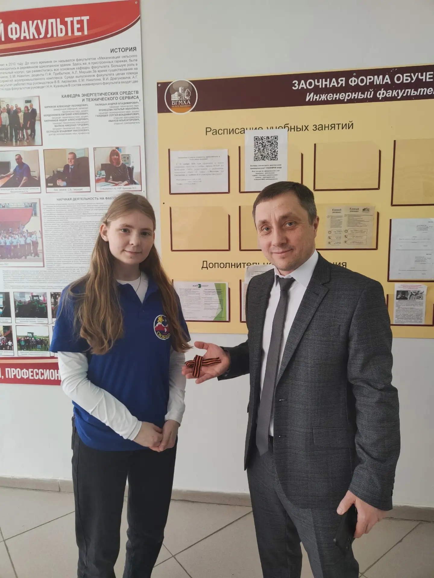 🥺 Глядя на эти кадры, словно переносишься в прошлое!  В Вологодской ГМХА дали старт акции «Георгиевс