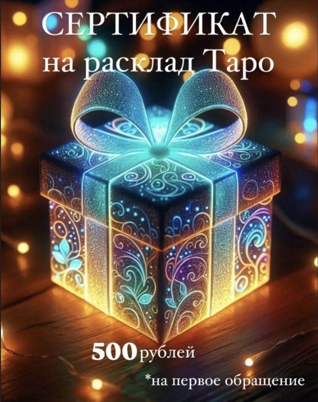 ДАРЮ Сертификат на 500₽🤩