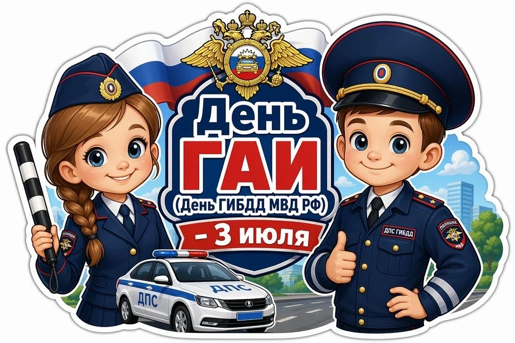 3 июля. День ГИБДД в России.