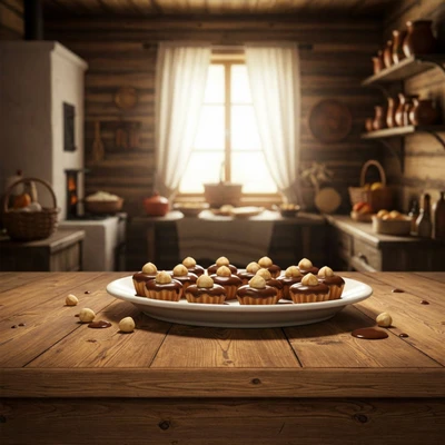 Домашние “Тоффифи”
🍯🌰 Карамельно-ореховая сказка!

Это роскошный десерт для детей и взрослых — неж