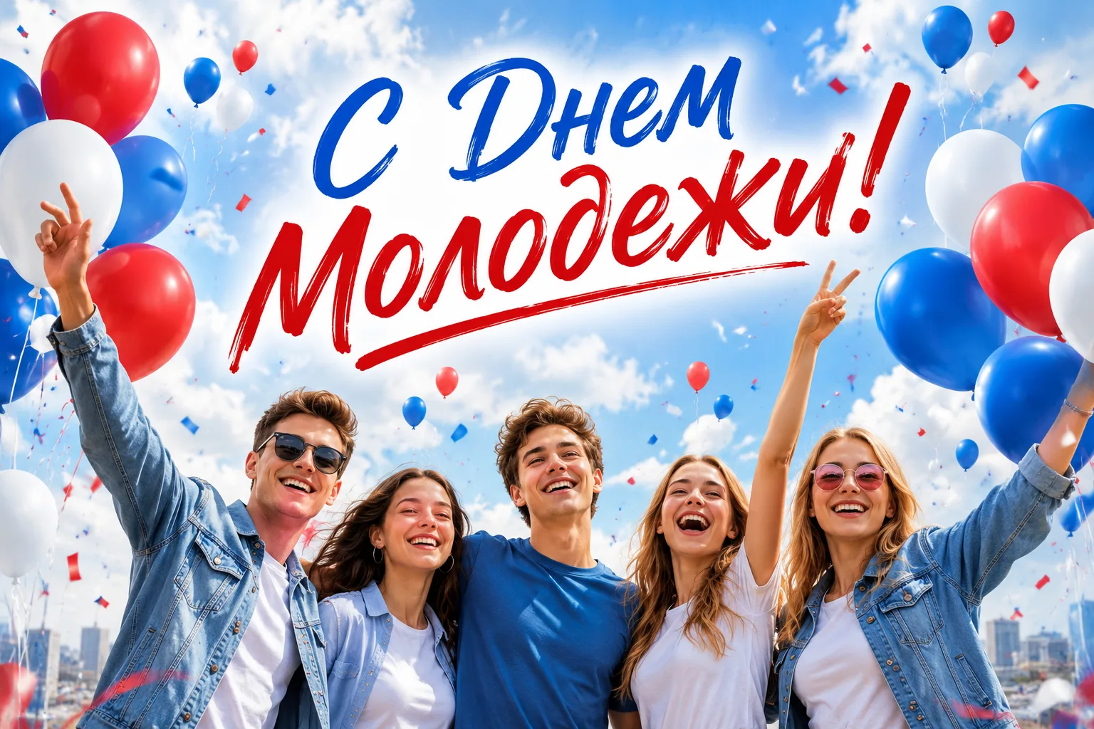 С ДНЕМ МОЛОДЕЖИ!

Летом в России отмечают День молодежи — праздник, посвященный тем, от кого зависит