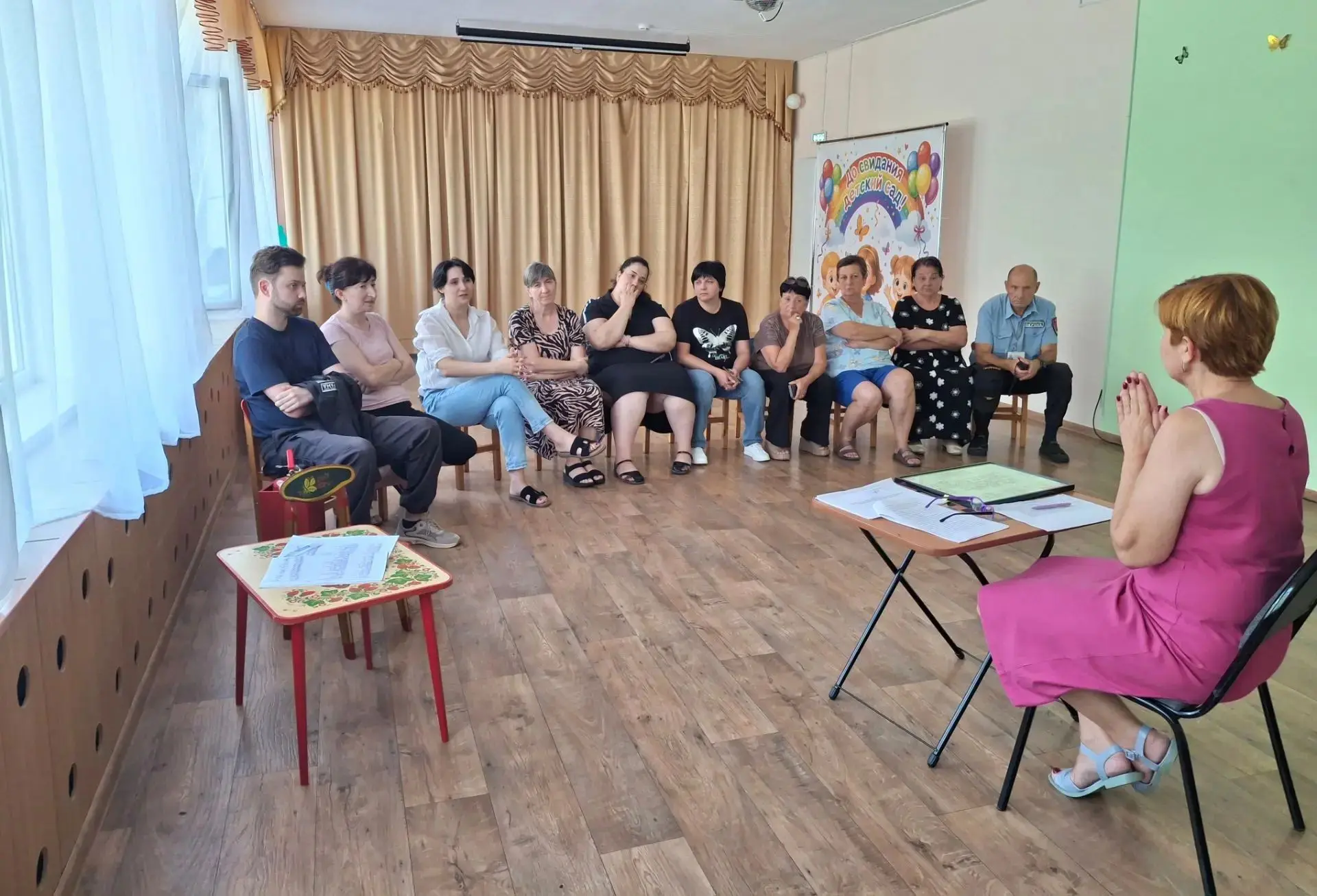 В детском саду прошли плановые Всероссийские учения.