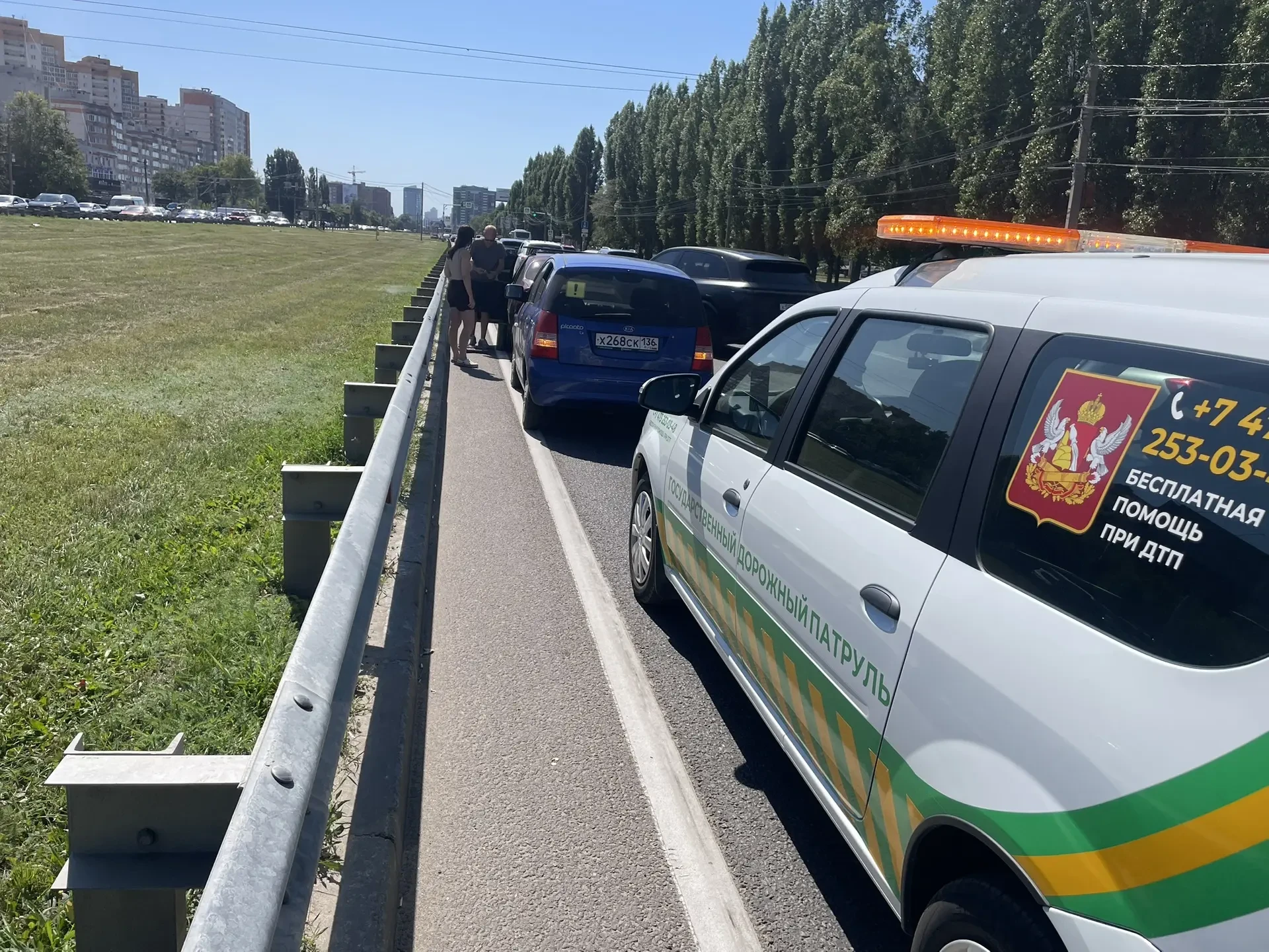 Хочу выразить искреннюю признательность экипажу Дорожного патруля Воронежа за оперативн...