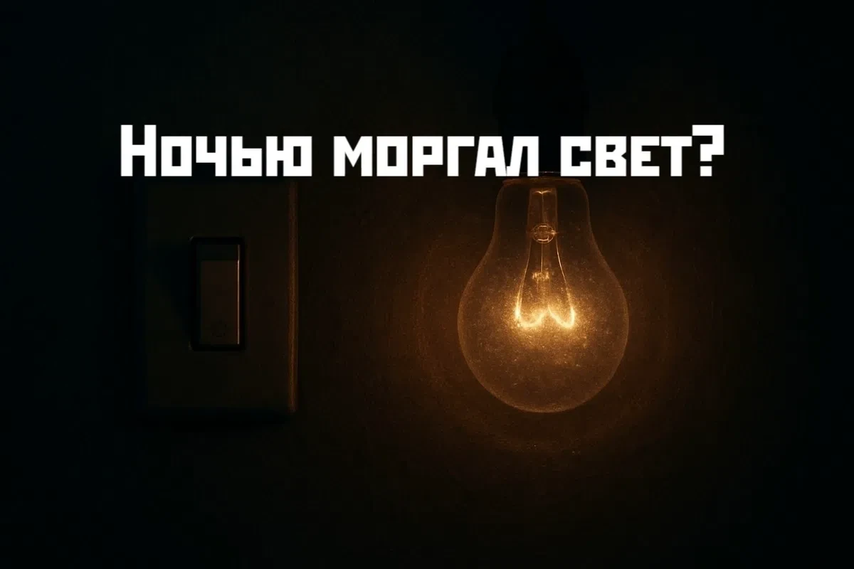 Соседи, в последнее время в нашем квартале опять участились кратковременные отключения света. У неко