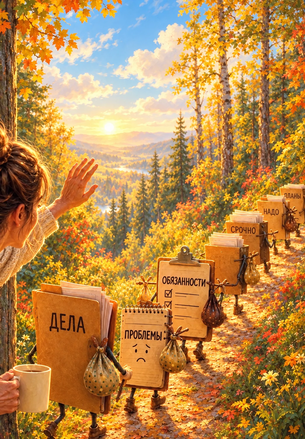 Пусть сегодня все идет лесом 🍁