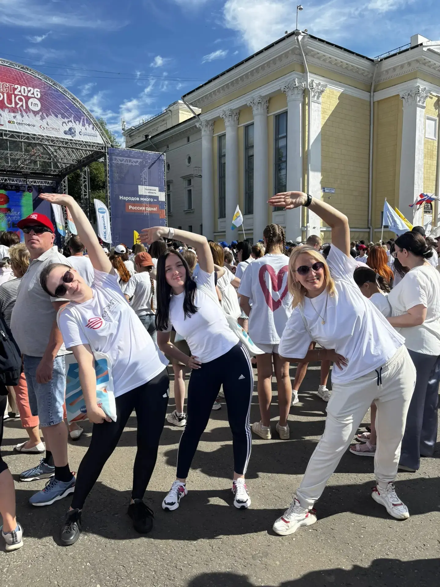 🤸‍♂️🤍Утро студентов и преподавателей Кировского техникума железнодорожного транспорта...